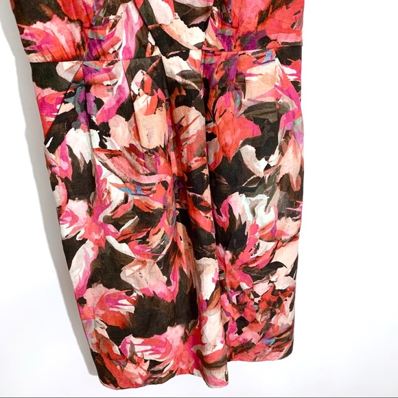 Broadway & Broome Pink Floral Dress - Picture 3 of 7